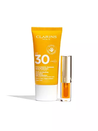 CLARINS | Geschenkset - Clarins Sonnen- und Lippenpflege SPF 30+ Set 30ml / 3ml | 